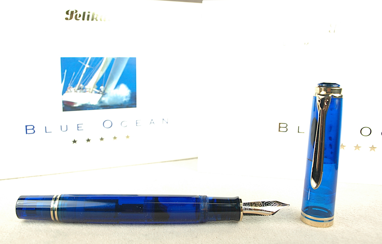 Pre-Owned Pens: 4205: Pelikan: Blue Ocean